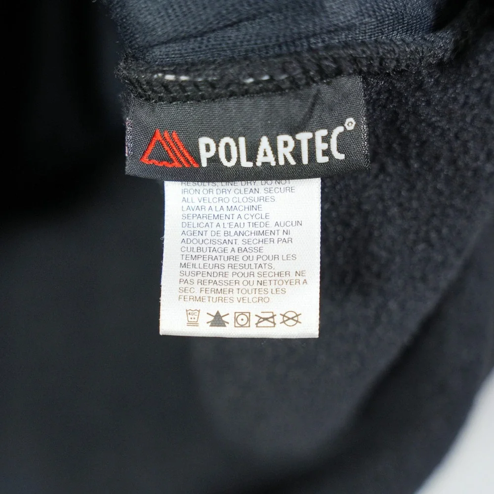 The North Face Denali Polartec Fleece Vest Men XL Black Full Zip Gorpcore Jacket